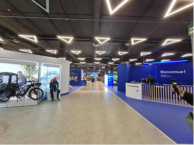 Interior atmosphere of Decathlon Atlantis