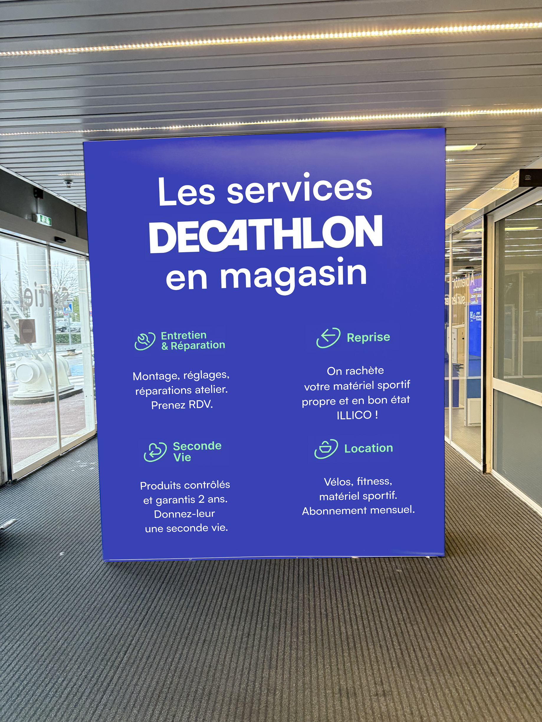 Proposed redesign concept for the Decathlon entry SAS