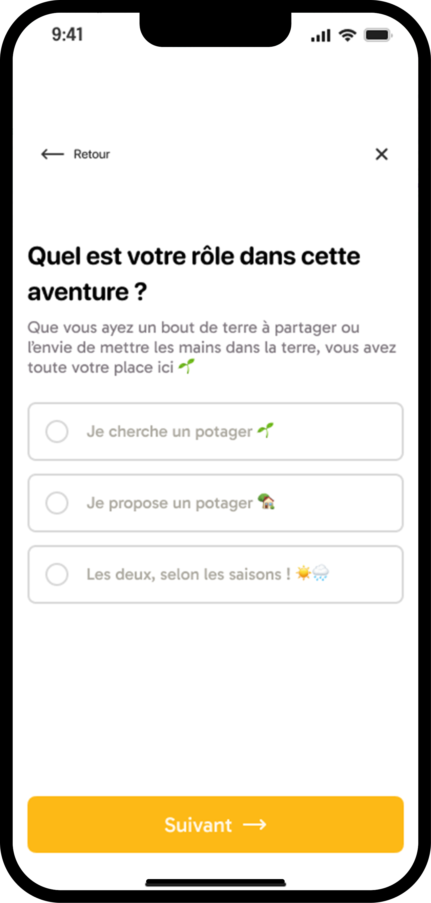 Jardi My Space — mission detail view with status and end mission button
